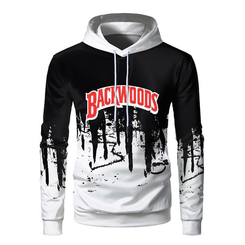 Fashion Long-sleeved Loose Hooded Sweater