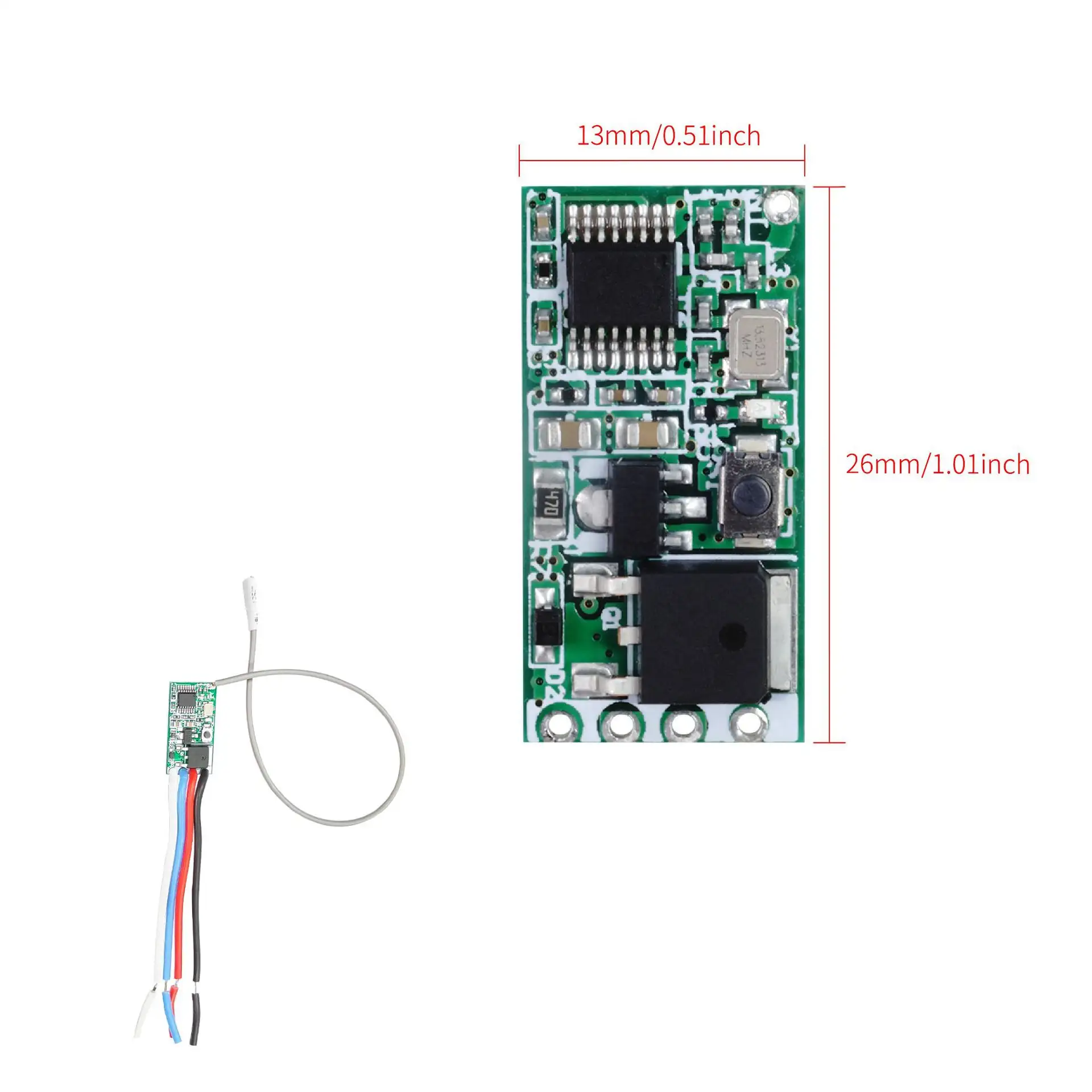 Superheterodyne Wireless Receiving Module LED Light Bar Learning Code
