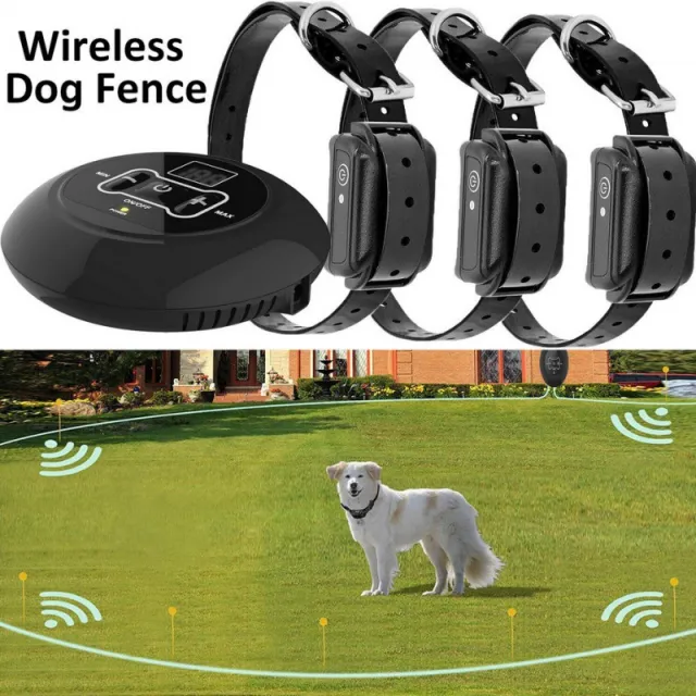 Pet Electronic Fence Training Dog Barking Stopper British Regulatory - Shop at LoveMi