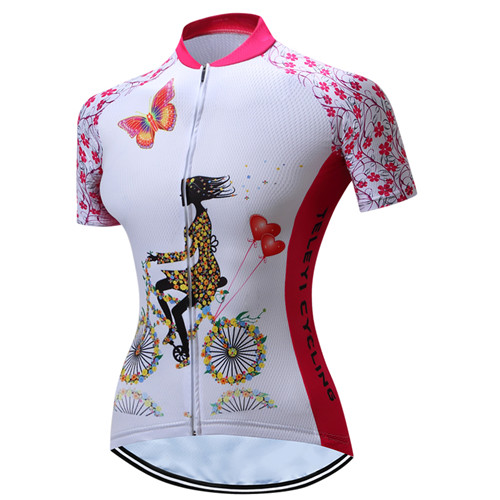 Title 2, Cycling Jersey Women Bike Top Shirt