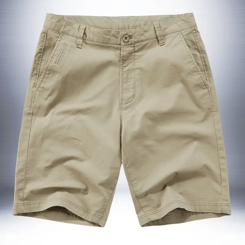 Shorts Breathable Casual Pants Men's Summer Solid Color Five-point Pants