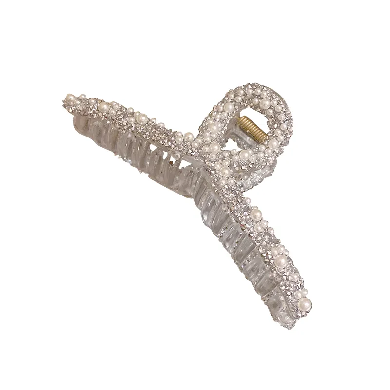 Pearl Hair Clip Large Shark