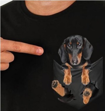 Men's T-shirt Pocket Short Sleeve