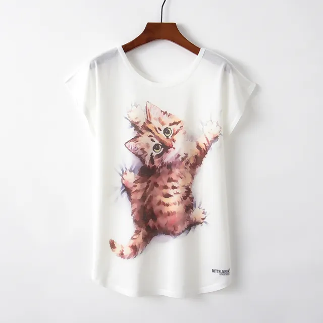 Summer New Letter Short Sleeved Printed Loose Women's T Shirt 16.Style - Shop at LoveMi