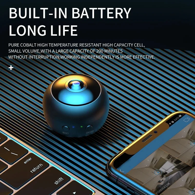 1080P HD Wifi Mini IP Camera Night Vision Home