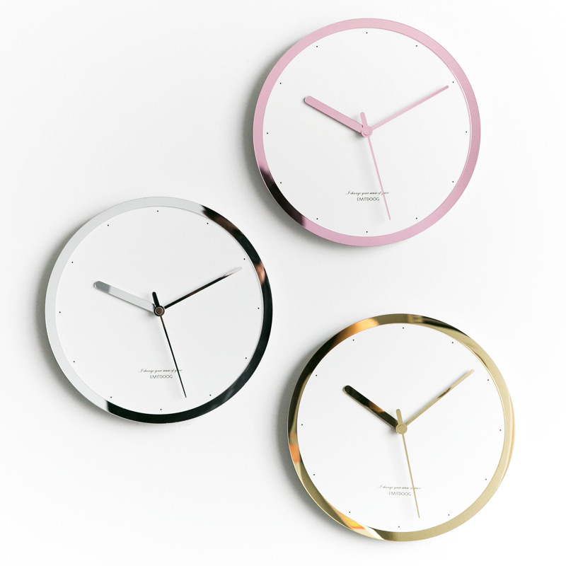 Modern Minimalist Creative Wall Clock Nordic American Living Room