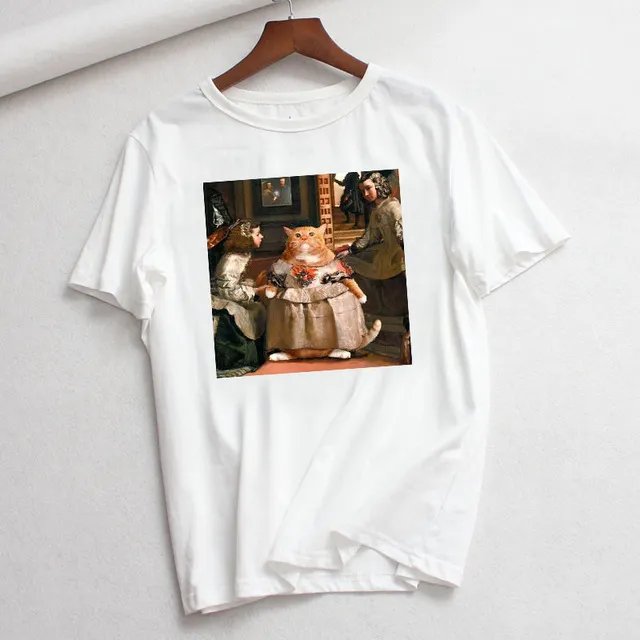 Summer New Style Casual Fashion Plus Size Cartoon Art Short Sleeve 6Style - Shop at LoveMi
