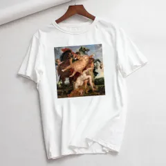 Summer New Style Casual Fashion Plus Size Cartoon Art Short Sleeve - 3Style-M - View 1