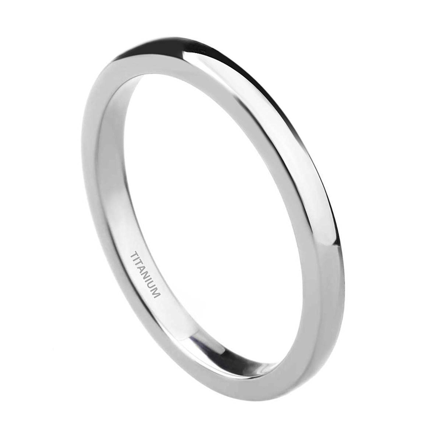 Color-fast Titanium Steel Ring Fashion Simple Thin Ring