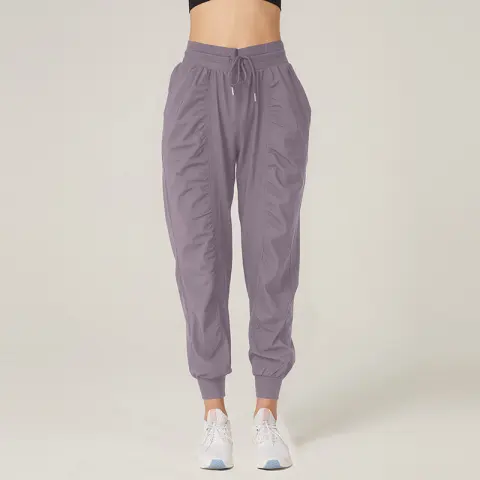 Wrinkle Slimming Fitness Sports Pants Women Loose Leggings