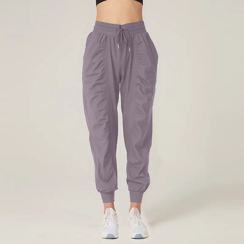 Wrinkle Slimming Fitness Sports Pants Women Loose Leggings