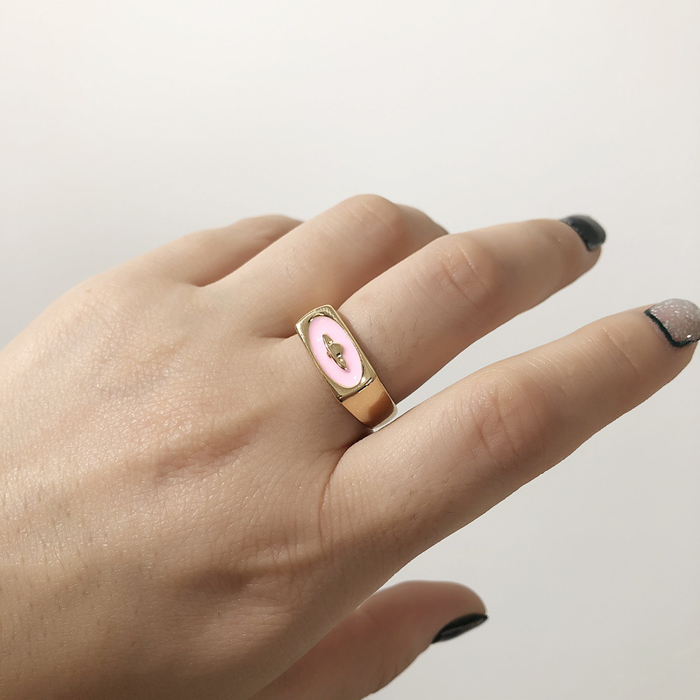 Personalized Satellite Drip Ring