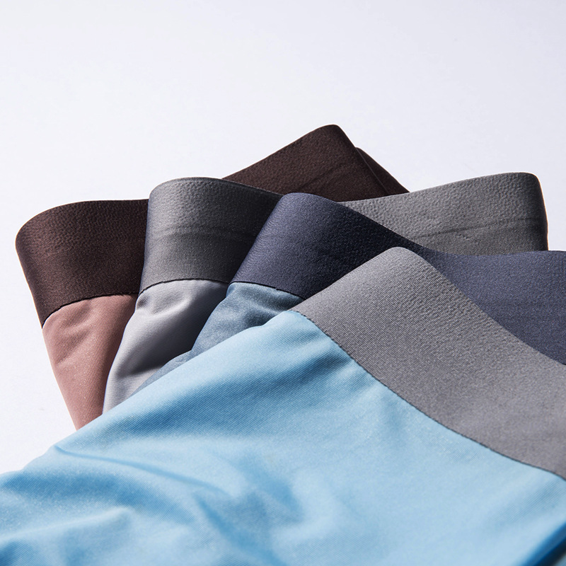 3D бесшовное нижнее белье Мужское летнее нижнее белье из ледяного шелка