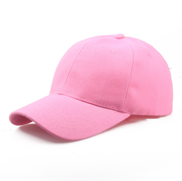Cotton Solid Color Unisex Outdoor Sports And Leisure Cap Baseball Cap