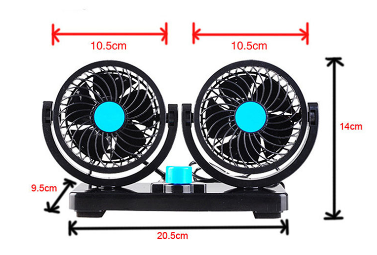 Title 1, Tragbarer Auto-Ventilator Kreativer Mini-Ventil...