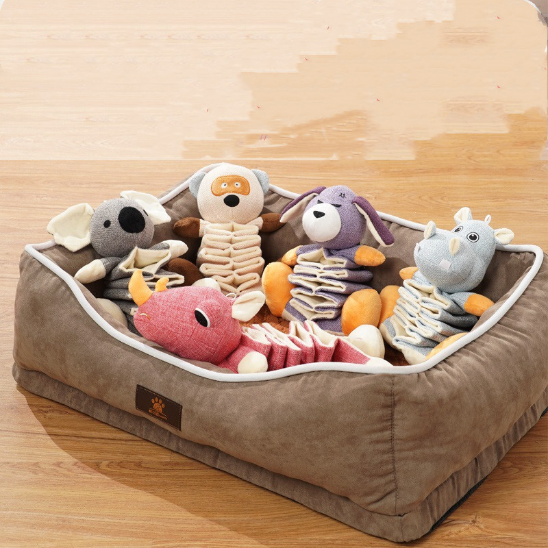 ของเล่นนุ่มนิ่มสำหรับสุนัข ป้องกันการกัด เหมาะสำหรับลูกสุนัข ช่วยดูแลฟันและเหงือก สินค้าสัตว์เลี้ยงคุณภาพสูง