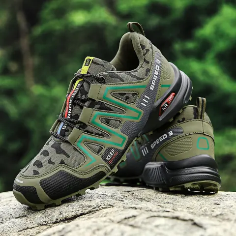 Men Hiking Shoes Climbing Male Sports Work Safety Toe