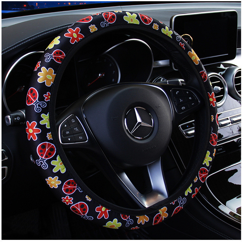 Title 3, Beetle Printed Cloth Series Car Steering Wheel ...