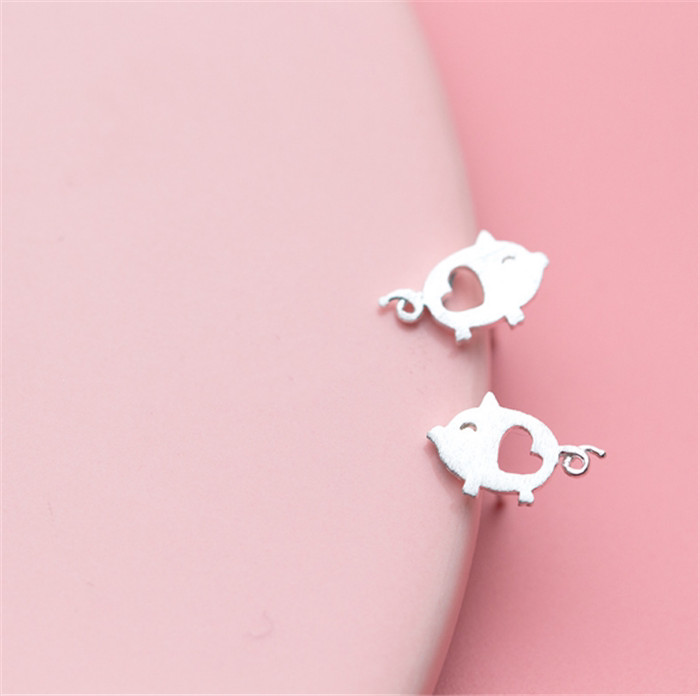 Rabbit Dog Pony Monkey Chick Stud Earrings