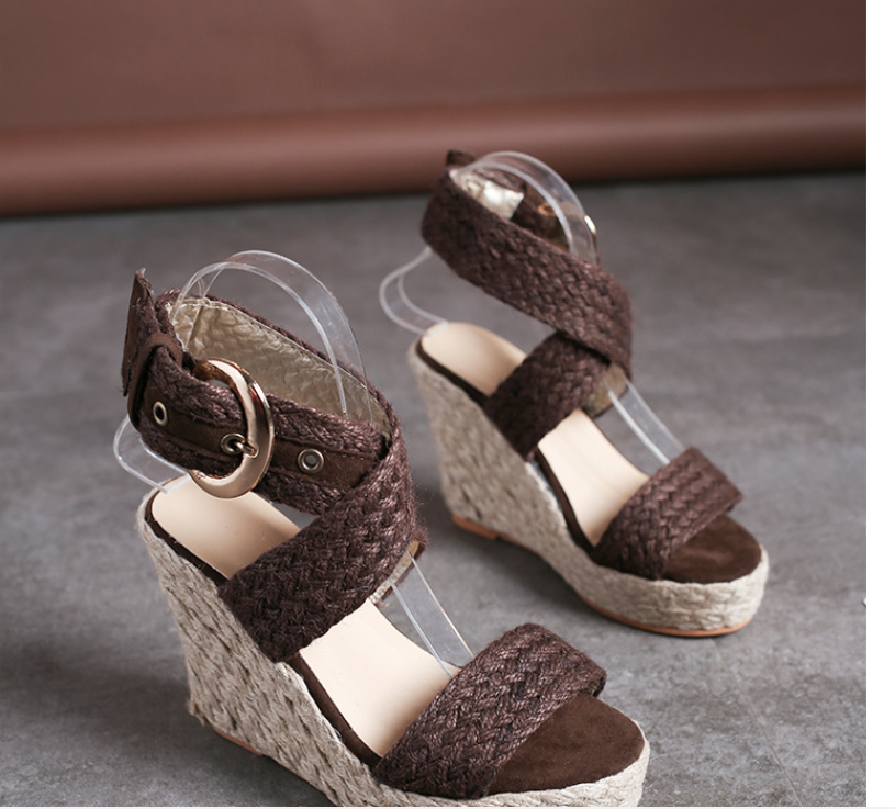 Roman Buckle Bohemian Women'S Sandals