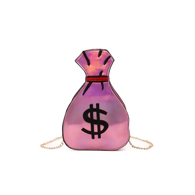 Laser Personalized Embroidery Ladies Shoulder Bag New Fashion Embroidery Messenger Bag Pink - Shop at LoveMi