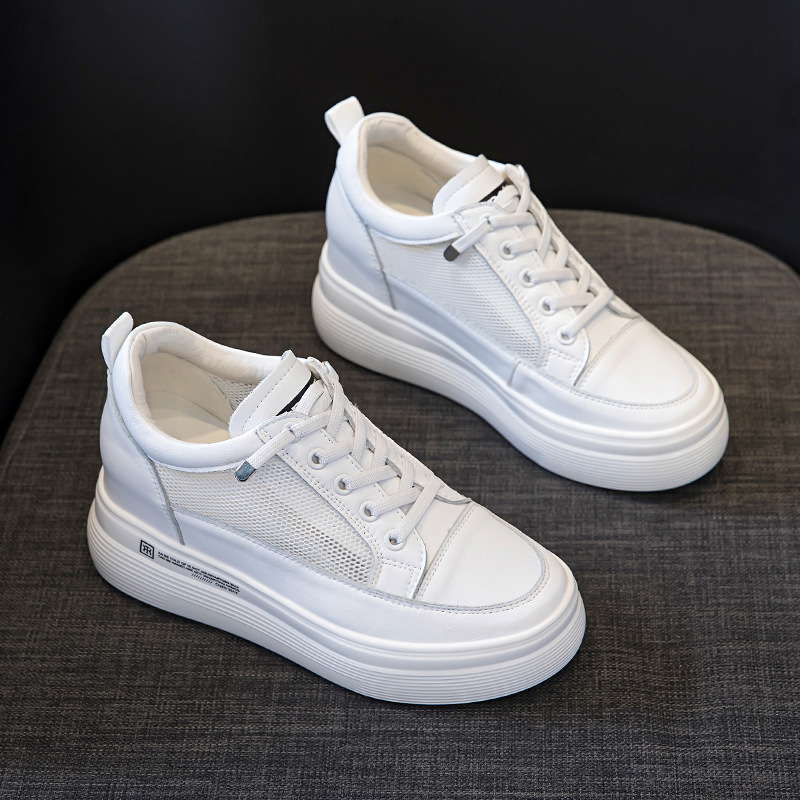 Fashion Breathable Non-slip Wedge Net Shoes