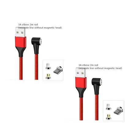 Compatible with Apple, Magnetic USB Cable Fast
