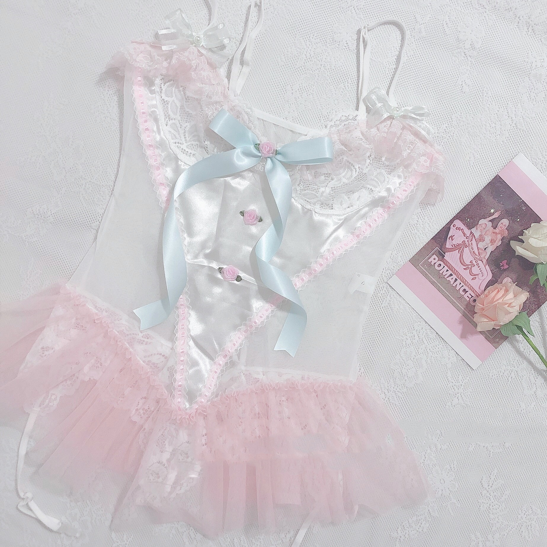 Title 5, Girl Photo Hand-made Small Suspenders Fairy Bal...