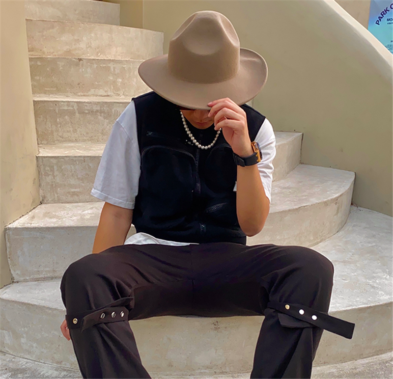 Sleeveless Cargo Vest Thin Outer Wear