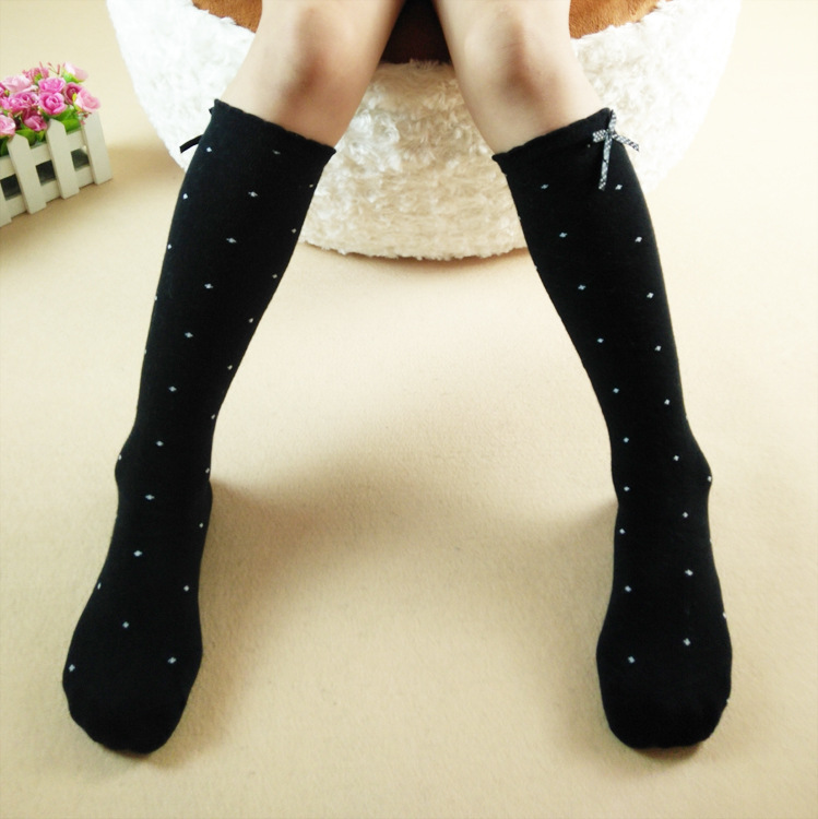 Title 2, Korean Style Bowknot Polka Dot Diamond Lattice ...