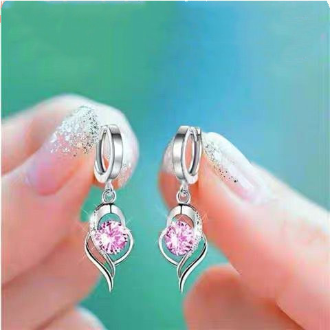 Fashion New Trendy Earrings Heart-shaped Earrings