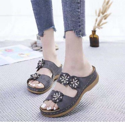 Rhinestone Slide Sandals, picture 8 of 8