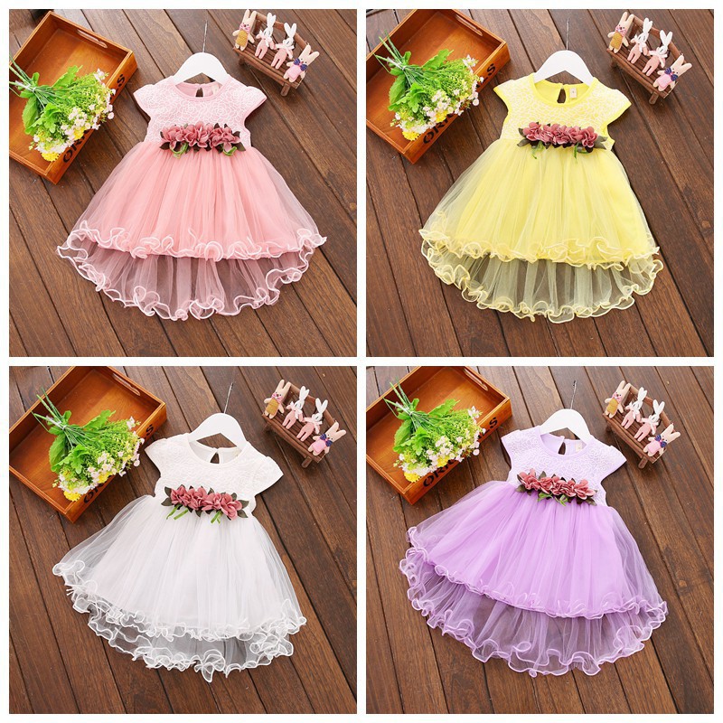 Title 3, New Summer Korean Cotton Short-sleeved Girls D...