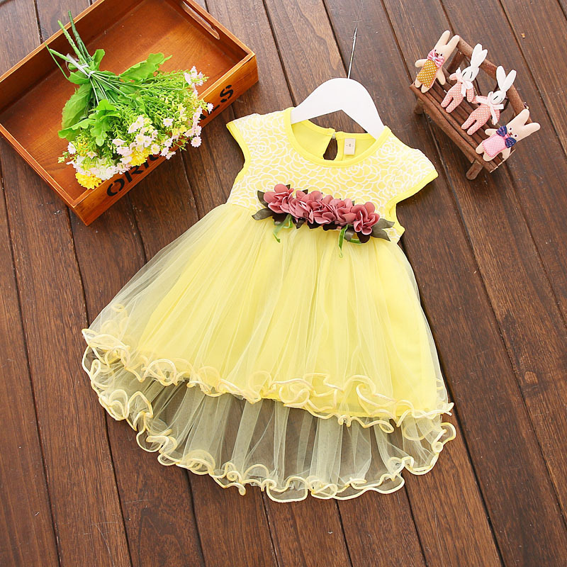 Title 7, New Summer Korean Cotton Short-sleeved Girls D...