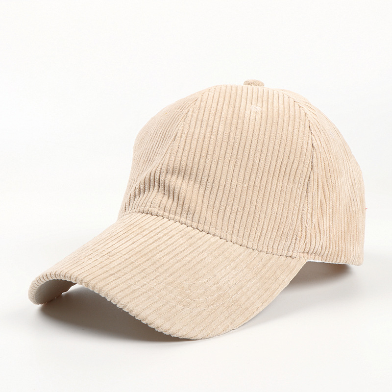 Title 2, All-Match Pure Corduroy Baseball Caps For Men A...