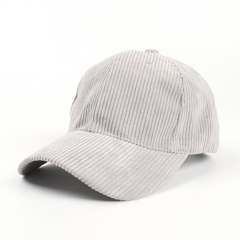 Title 3, All-Match Pure Corduroy Baseball Caps For Men A...