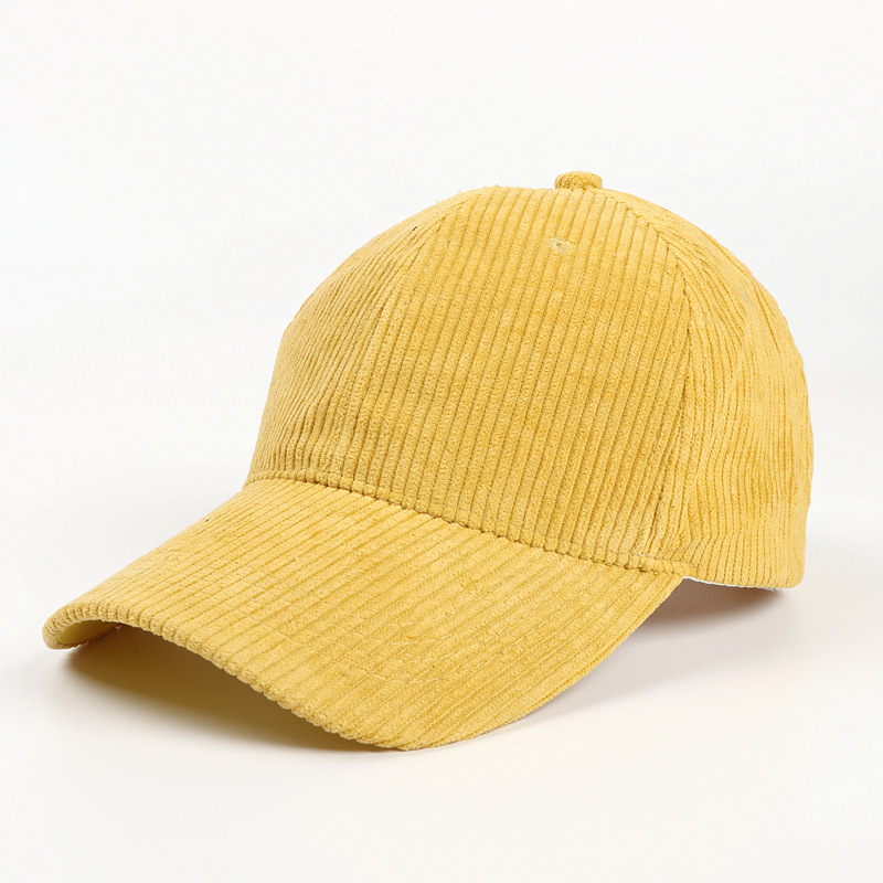 Title 6, All-Match Pure Corduroy Baseball Caps For Men A...