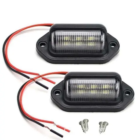 6LED Truck License Plate Light