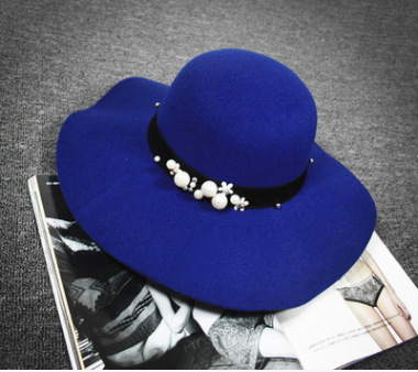 British Style Woolen Hat Women Autumn And Winter