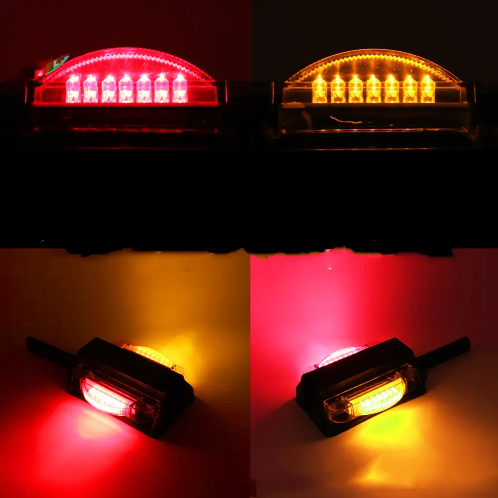 Warning Light Plastic Rear Tail Car