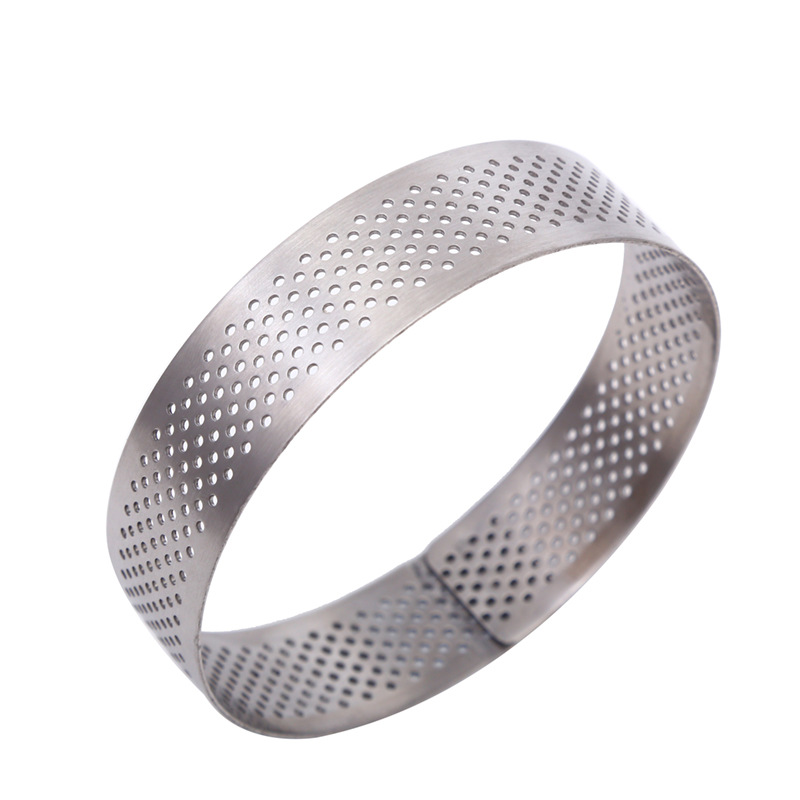 Title 6, Stainless Steel Punching Tower Ring Round Frenc...