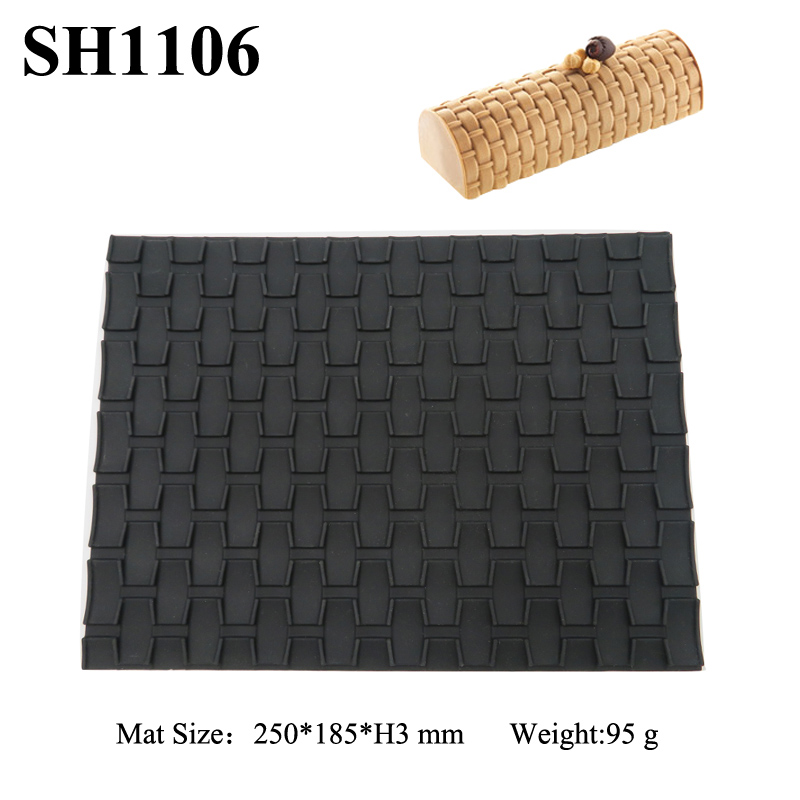 Woven texture mat