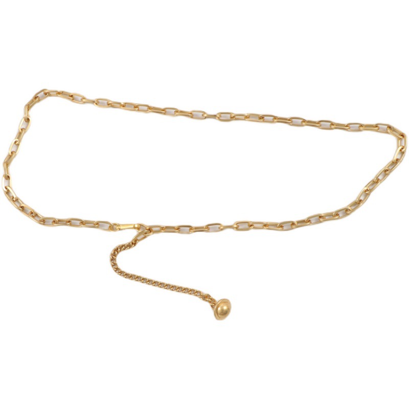 Title 4, Summer New Style Waist Chain Metal Gold Pendant