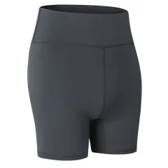 New Nude Yoga Shorts Camouflage Print Stretch Tight Running Sports Fitness Shorts - Nude - View 1