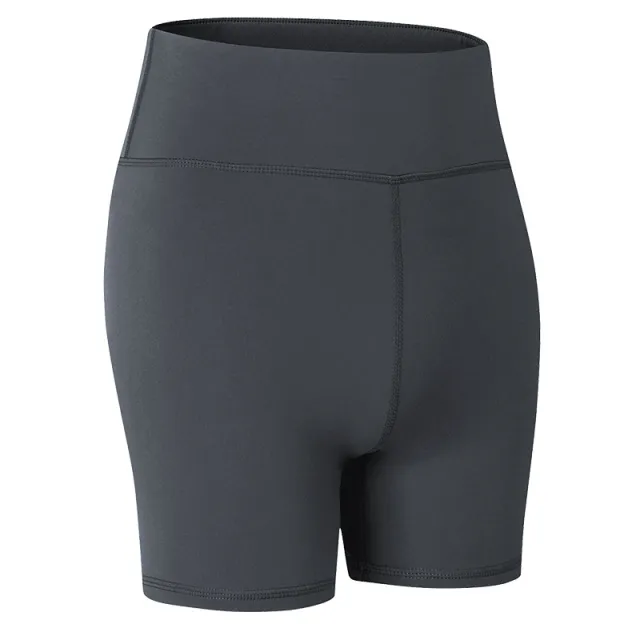 New Nude Yoga Shorts Camouflage Print Stretch Tight Running Sports Fitness Shorts Nude - Shop at LoveMi