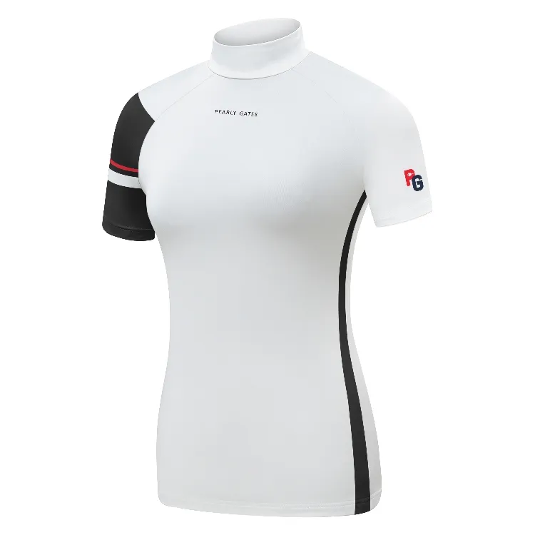 Spring And Summer Women's Round Neck, Cool And Thin, Quick-drying Half Sleeve - White