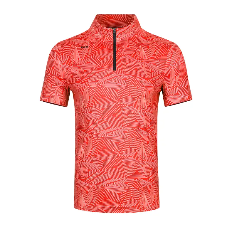 Golf Shirt Quick-drying Breathable Printing Short Sleeves