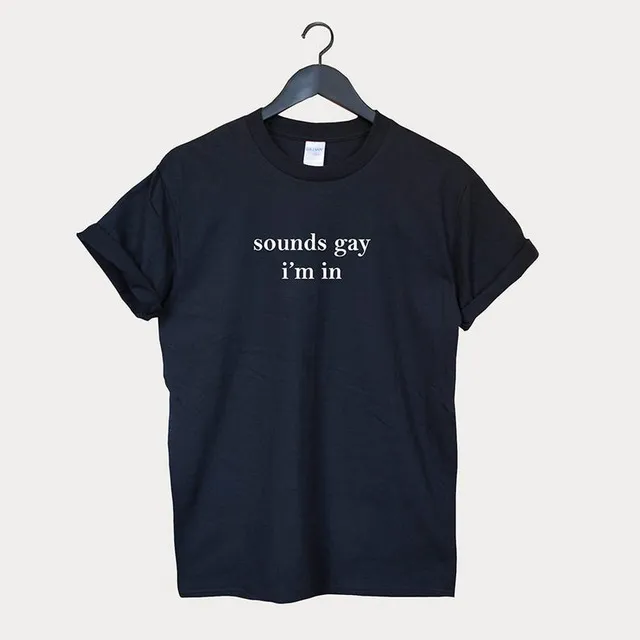 Letter Print Short Sleeve T Shirt Print Short Sleeve Black - Shop at LoveMi