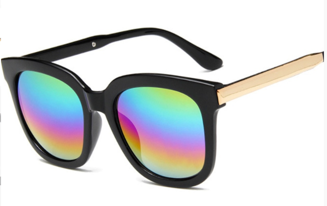 Title 8, Trendy Colorful Sunglasses Reflective And Versa...