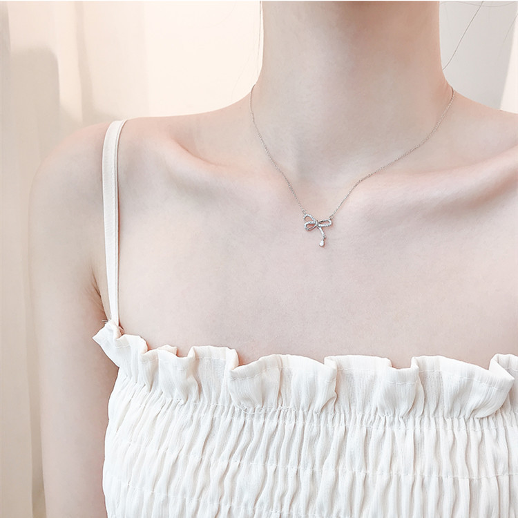 Title 6, Koreaanse stijl clavicle ketting voor dames, mo...